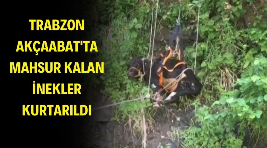 Ak�aabat'ta Mahsur Kalan �nekleri Kurtarma Operasyonu