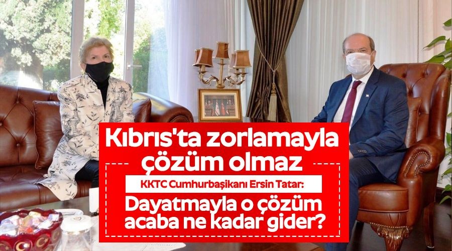 K�br�s'ta zorlamayla ��z�m olmaz