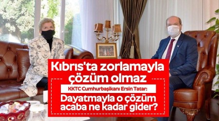 K�br�s'ta zorlamayla ��z�m olmaz