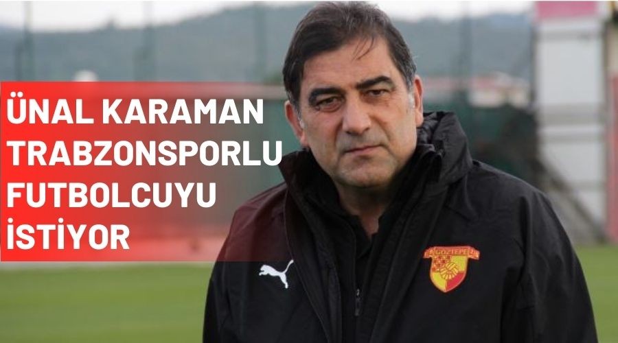 �nal Karaman Trabzonspor'un Futbolcusunu �stiyor