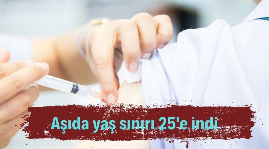 A��da ya� s�n�r� 25'e indi