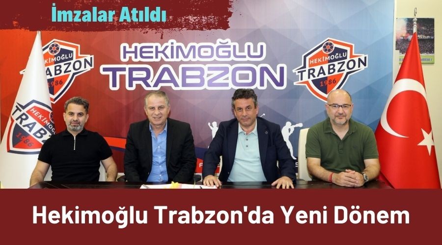 Hekimo�lu Trabzon'da �mzalar At�ld�.