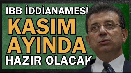 �BB iddianamesi kas�m ay�nda haz�r olacak