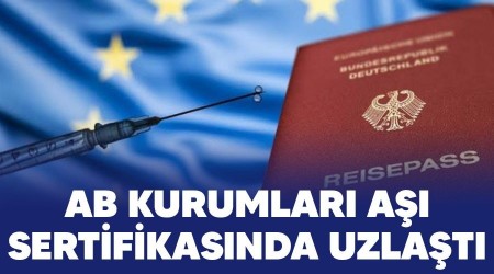  AB kurumlar� a�� sertifikas�nda uzla�t�