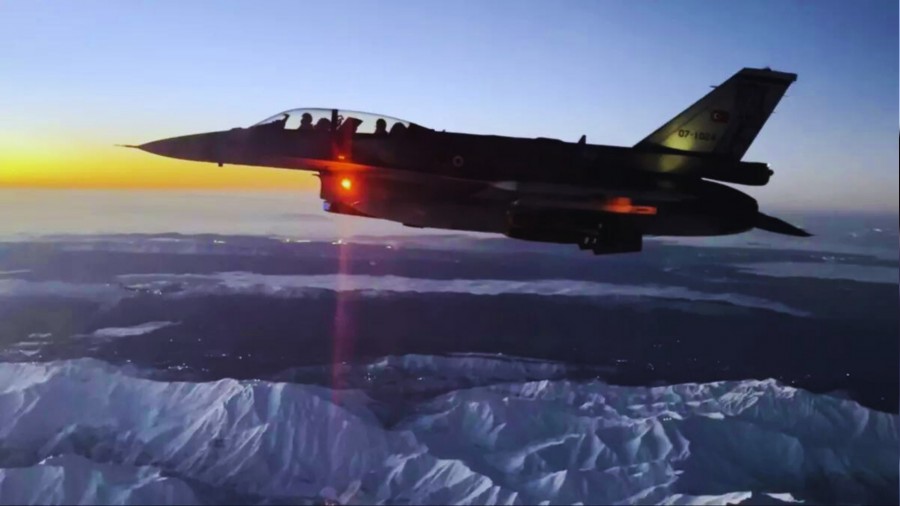 Irak'�n Kuzeyine D�zenlenen Hava Harekat�nda 24 Ter�r Hedefi �mha Edildi