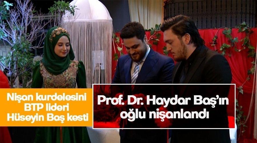 Prof. Dr. Haydar Ba���n o�lu ni�anland�