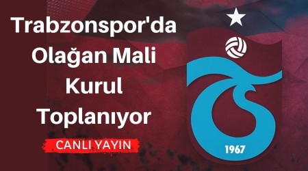 Trabzonspor'da Mali Ola�an Genel Kurul Toplan�yor