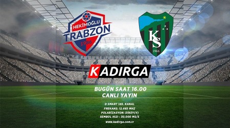 Hekimo�lu Trabzon FK - Kocaelispor Ma�� Kad�rga