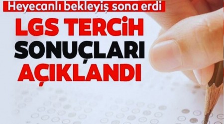 LGS yerle�tirme sonu�lar� a��kland�