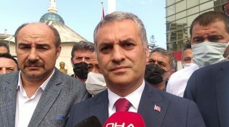 Vali Ustao�lu Yomra Belediye Ba�kan� B�y�k'a d�zenlenen silahl� sald�r� sonras� olay yerine geldi