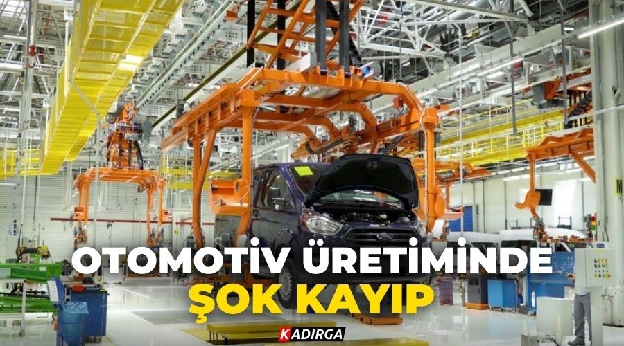 Otomotiv �retiminde �ok kay�p
