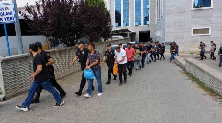 SGK operasyonunda 23 zanl� daha adliyede