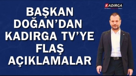 Trabzonspor Ba�kan� Ertu�rul Do�an'dan Kad�rga TV'ye �zel A��klamalar | SPOR SAAT�