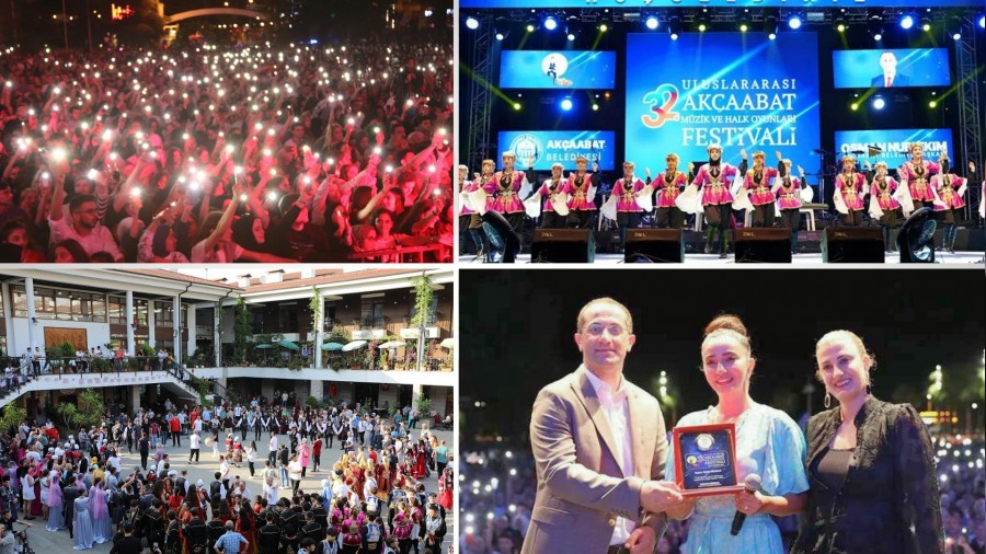 Ak�aabat�ta Festival Co�kulu Ba�lad�!