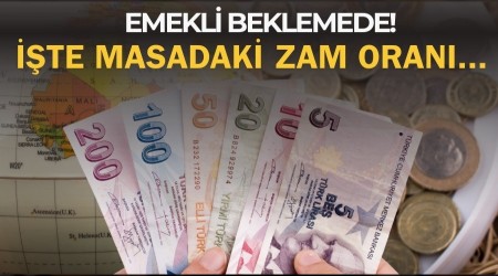 Emekli Beklemede! ��te Masadaki Zam Oran�...