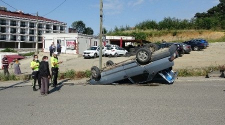 Freni Bo�alan Otomobil Takla Att�