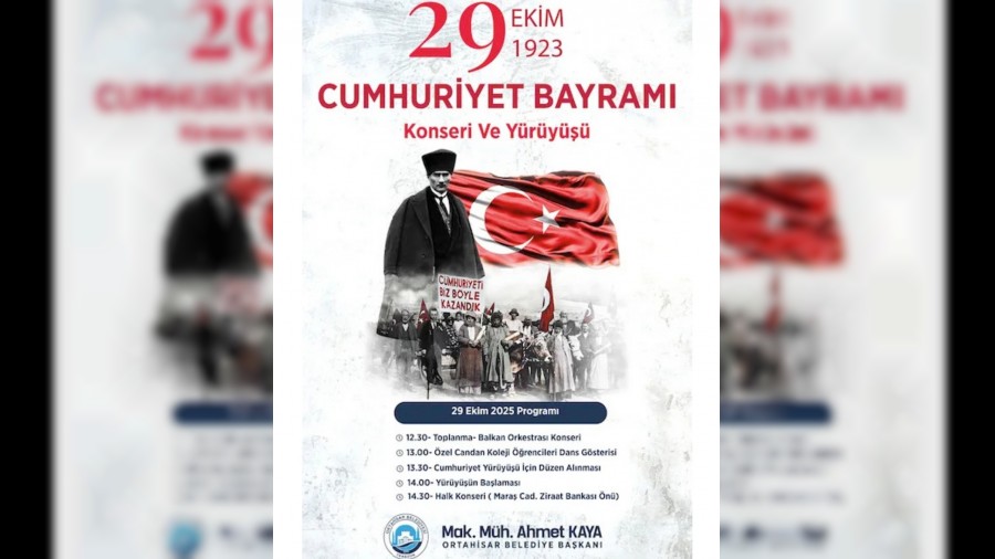 Trabzon'da Cumhuriyet co�kusu! i�te b�yle kutlanacak...