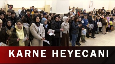 Yakla��k 18 milyon ��renci karnelerini alarak yar�y�l tatiline girdi