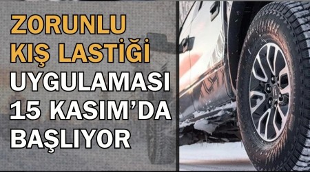 Zorunlu k�� lasti�i uygulamas� 15 Kas�m�da ba�l�yor