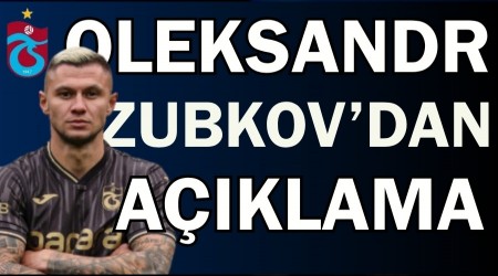 Zubkov’dan flaş açıklama! “Robot Değilim...”