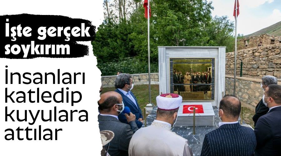   ��te ger�ek soyk�r�m, insanlar� katledip kuyulara att�lar