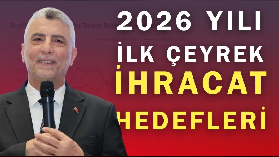 2026 Y�l� �lk �eyrek �hracat Hedefleri