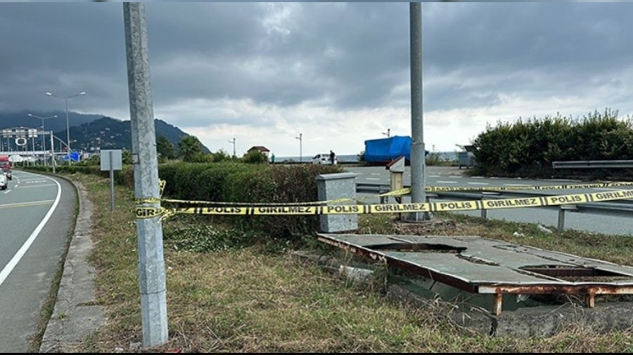 Artvin torununu ararken alt ge�idin �at�s�ndan d��m��t�! Hayata tutunamad�