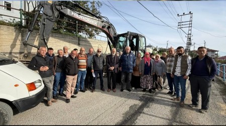 Trabzon'da mahallenin do�algaz protestosu! �al��malar durma noktas�na geldi