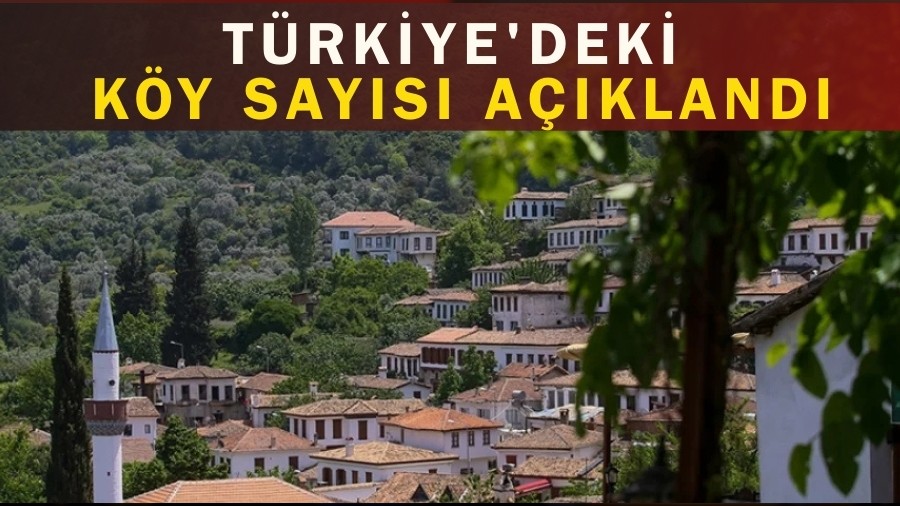 T�rkiye'deki K�y Say�s�...