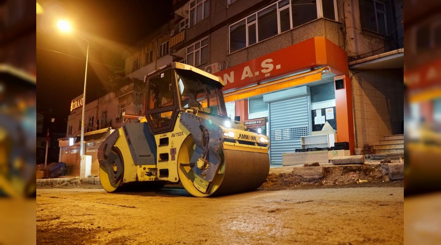 KENT MERKEZ�NDEK� ALTYAPI �ALI�MALARINDA SONA GEL�ND�