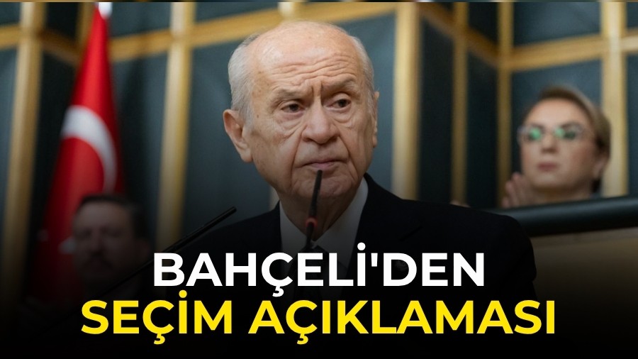 Bah�eli'den Se�im A��klamas�