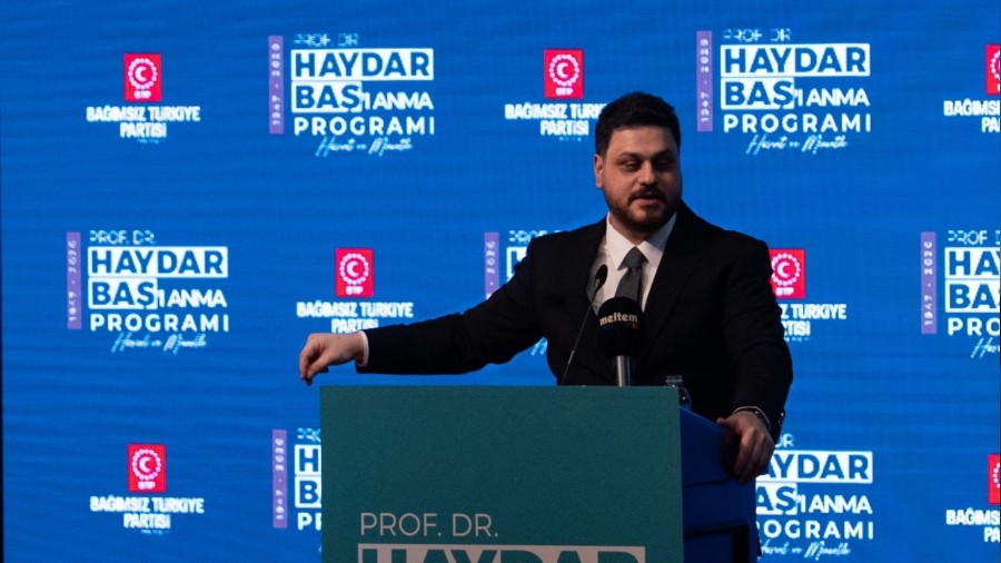 BTP, Prof. Dr. Haydar Ba�'� vefat�n�n 5. y�l d�n�m�nde and�