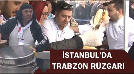 �stanbul'da Trabzon r�zgar� esti!