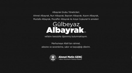 Trabzon B�y�k�ehir Belediye Ba�kan� Ahmet Metin Gen� Ba�sa�l��� mesaj� - 01.05.2024