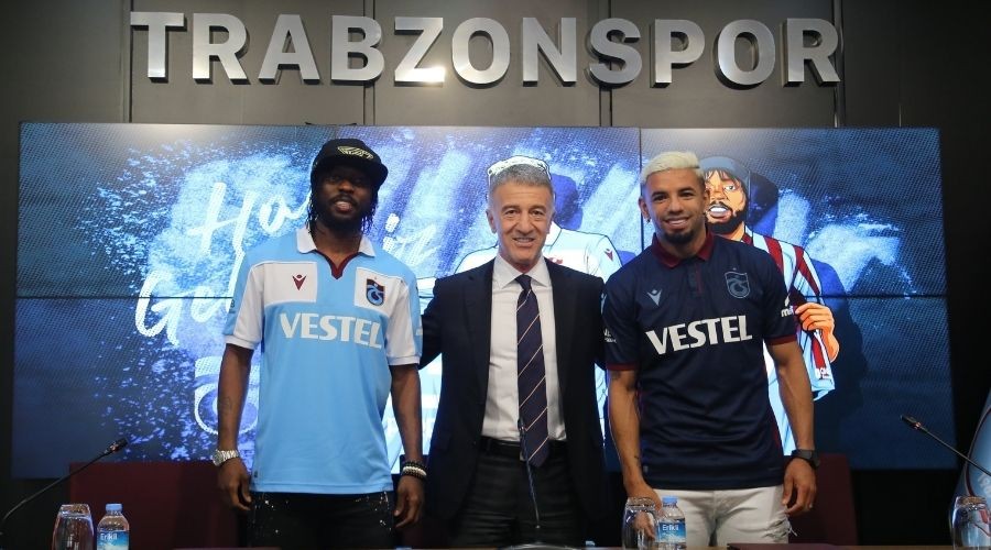 Trabzonspor'da �lk �mzalar At�ld�