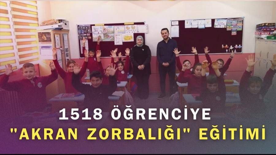 1518 ��renciye "Akran Zorbal���" E�itimi