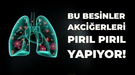 Bu besinler akci�erleri p�r�l p�r�l yap�yor!