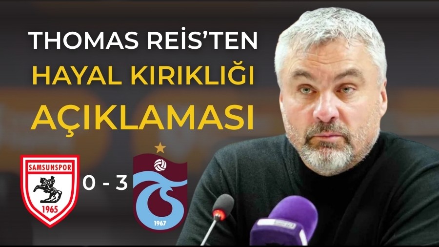 Thomas Reis: 'Performans�m�z nedeniyle hayal k�r�kl��� ya��yorum'