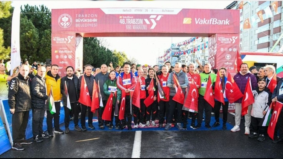 Trabzon Yarı Maratonu’na Rekor Katılım