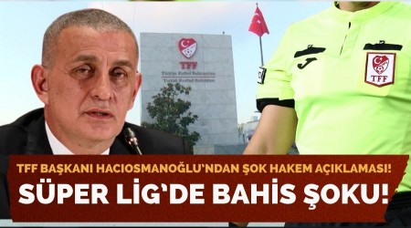 TFF Ba�kan�'ndan �ok Hakem S�zleri! Bahis...