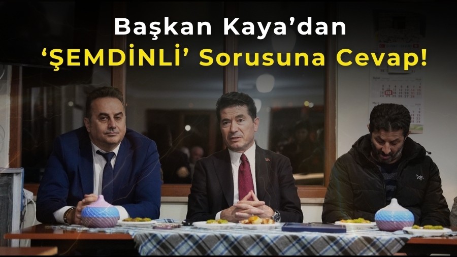 Ba�kan Kaya�dan ��EMD�NLݒ Sorusuna Cevap!