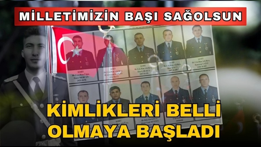 D��en kargo u�a��ndaki 20 �ehidimizin isimleri belli oldu!