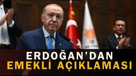 Erdoğan: 'Bugüne kadar emeklimizi ihmal etmedik'