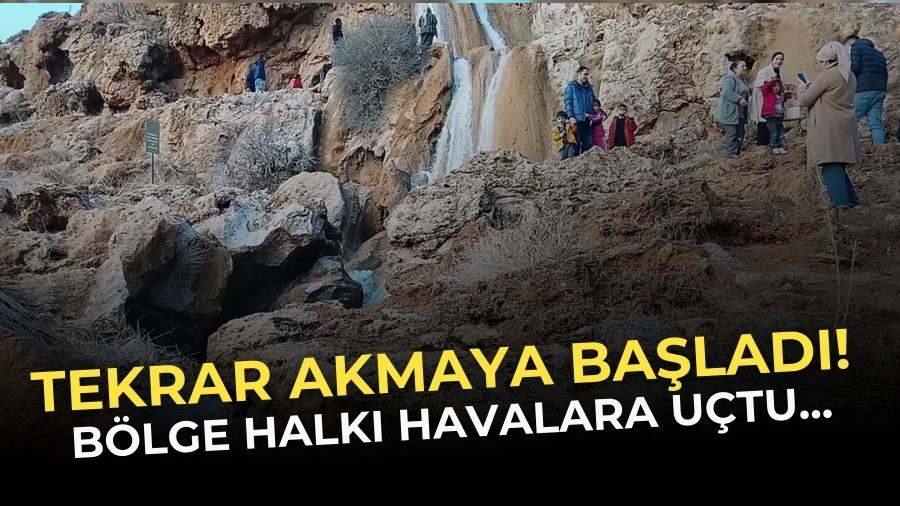 Tekrar Akmaya Başladı! Bölge Halkı Havalara Uçtu...