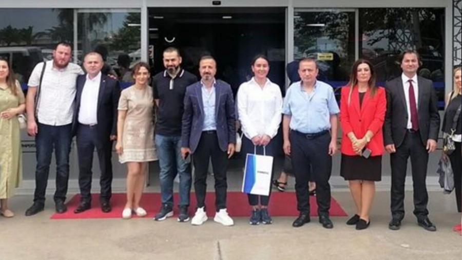 Azerbaycan'dan Trabzon'a sa�l�k turizmi! �zel �mperial Hastanesi'ni ziyaret ettiler