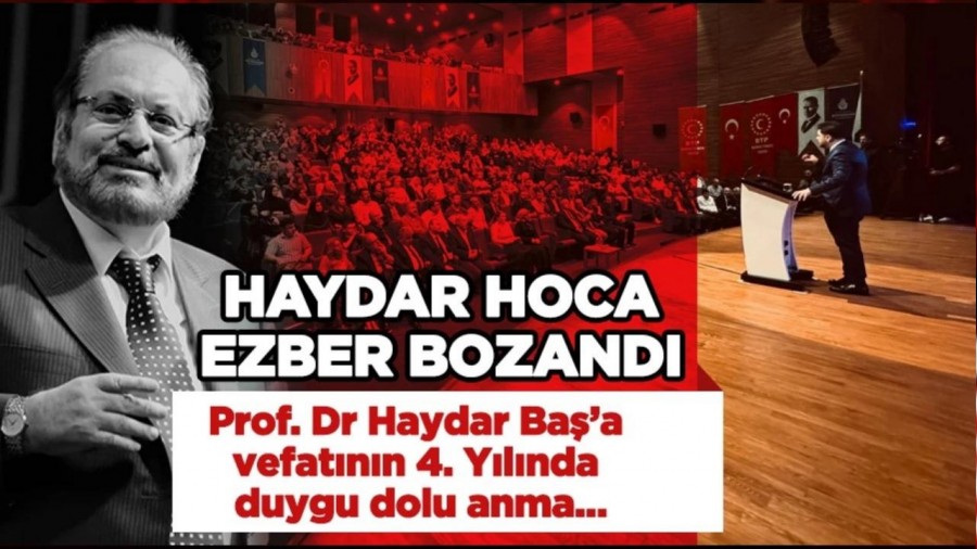 BTP Genel Ba�kan� H�seyin Ba�: Haydar Hoca asl�nda ezber bozand�