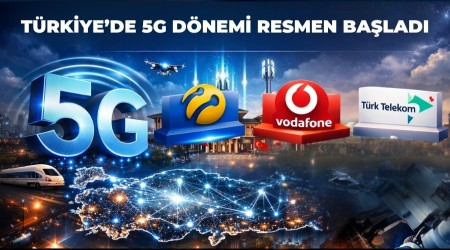 T�rkiye�de 5G D�nemi Resmen Ba�lad�: 81 �lde Yeni Nesil �nternet Hizmete Girdi