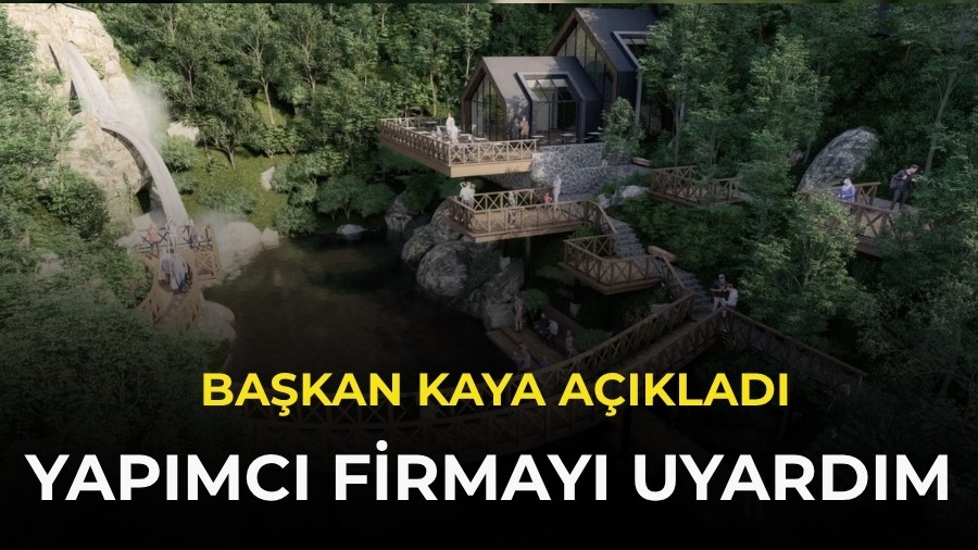 Trabzon�a yeni turizm alan� kazand�r�lacak� Ba�kan Kaya a��klad�: Yap�mc� firmay� uyard�m