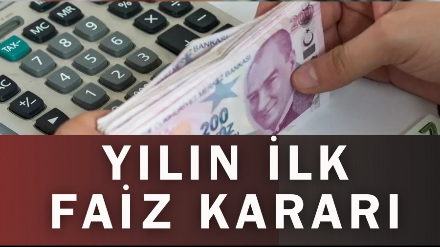 Yılın İlk Faiz Kararı Açıklandı