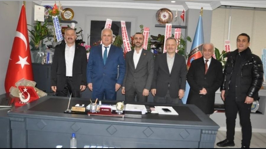 Ak�aabat�ta BTP Te�kilat�ndan STK Ziyaretleri